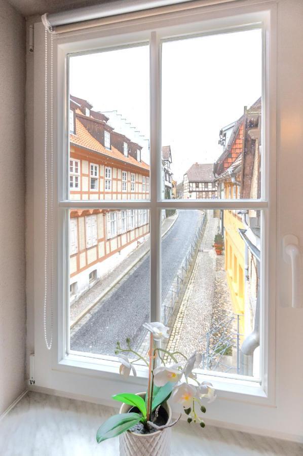 Ferienwohnungen Ziesing Am Schlossberg Quedlinburg Exterior foto